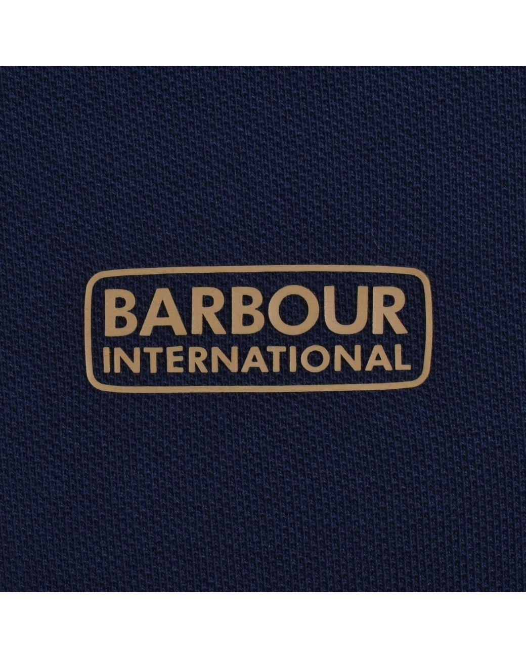 Barbour Blue Essential Polo T Shirt for men