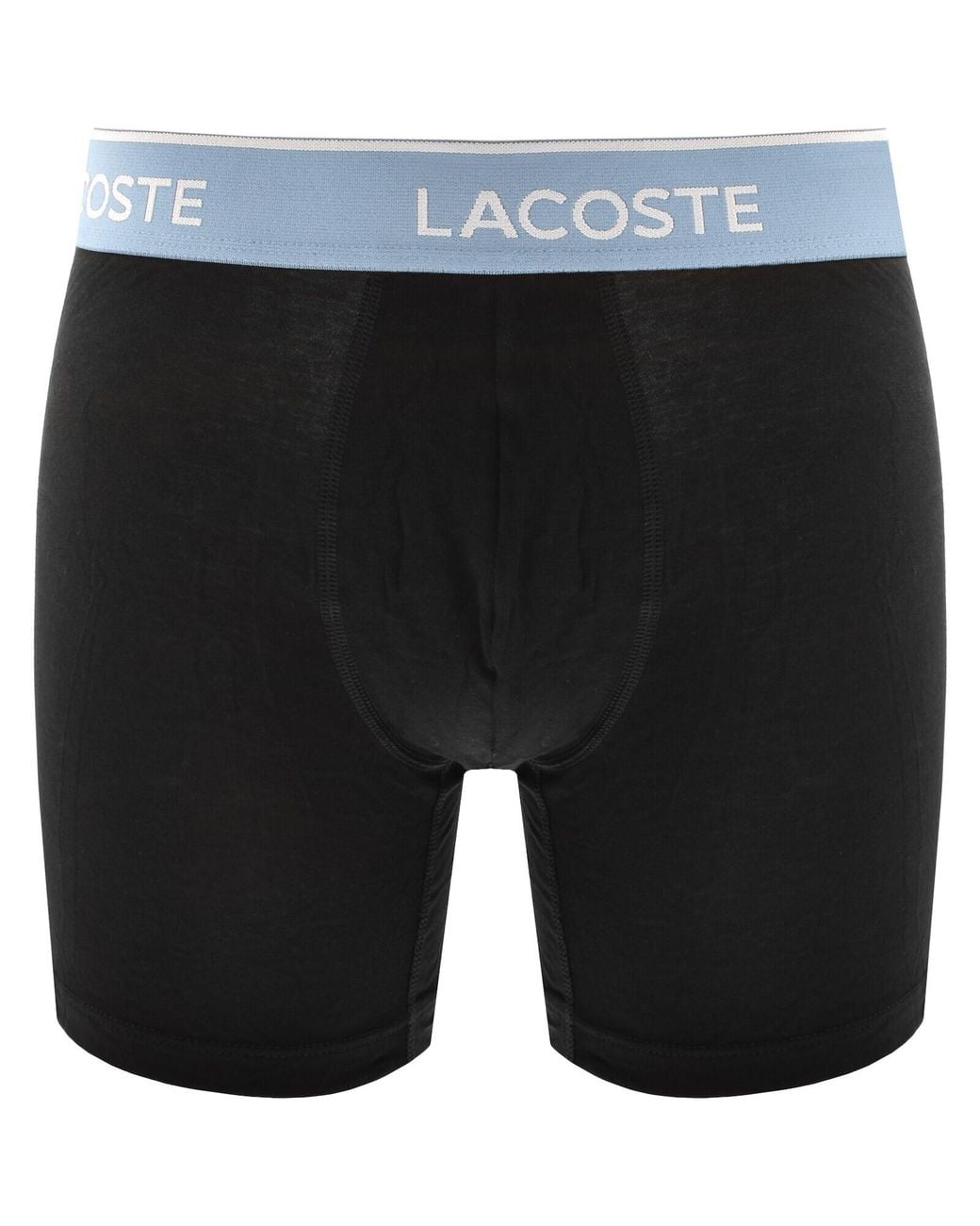 Lacoste Blue Underwear 3 Pack Boxer Briefs for men