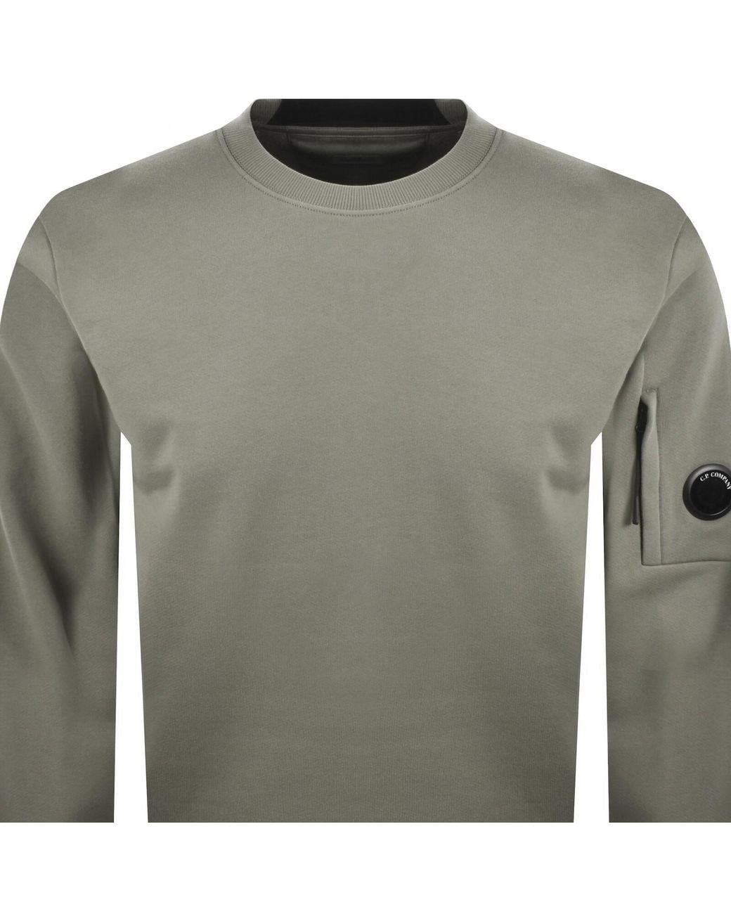 C P Company Gray Cp Company Crew Neck Sweatshirt for men