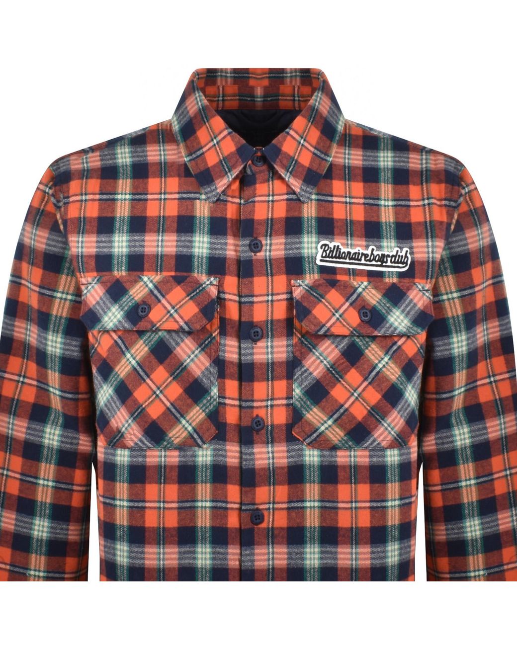 BBCICECREAM Red Check Overshirt for men