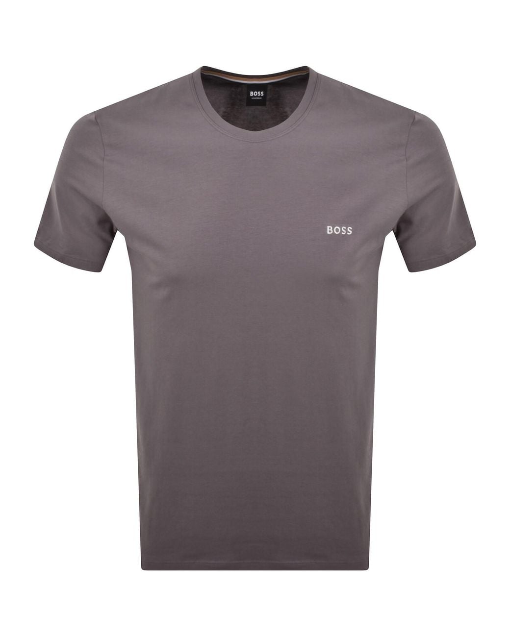 BOSS BUSINESS Gray Boss Mix And Match T Shirt for men