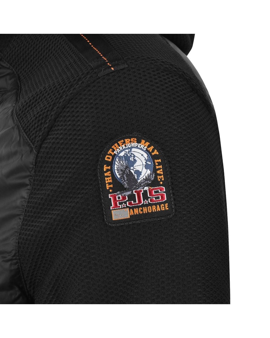Parajumpers Black Nolan Jacket for men
