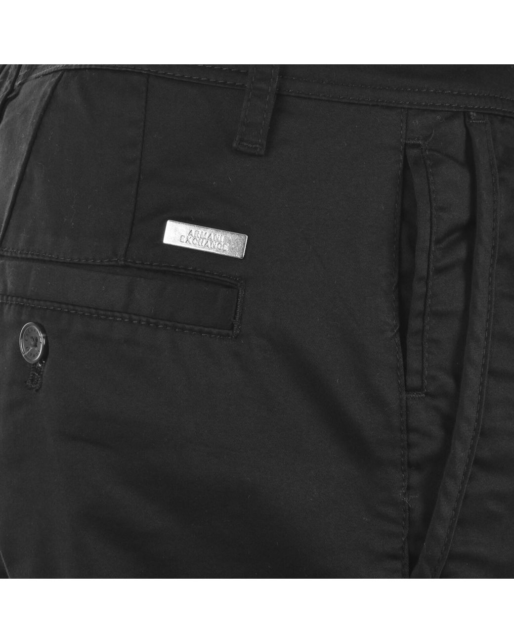 ARMANI EXCHANGE Black 1162 Slim Fit Trousers for men