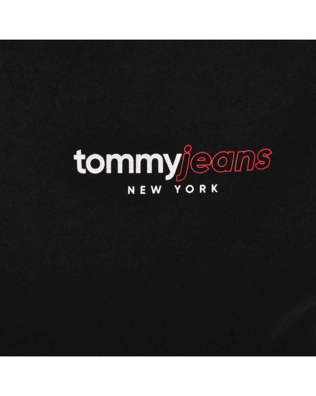 Tommy Hilfiger Black Dna Graphic T Shirt for men