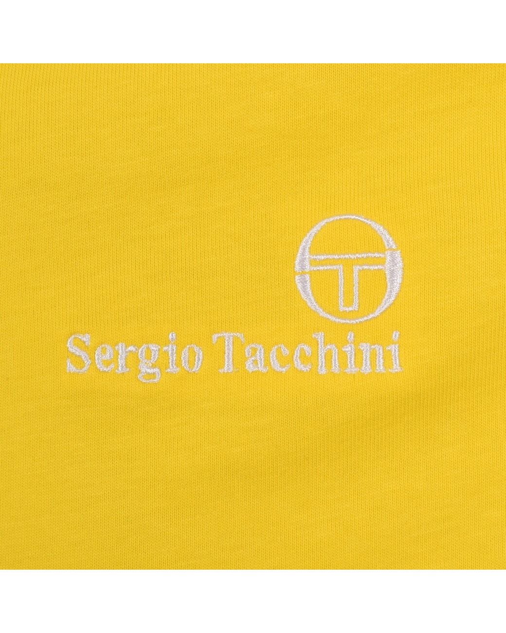 Sergio Tacchini Yellow Rainer Fc T Shirt for men
