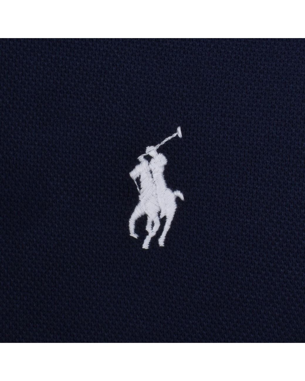 Ralph Lauren Blue Quarter Zip Sweatshirt for men
