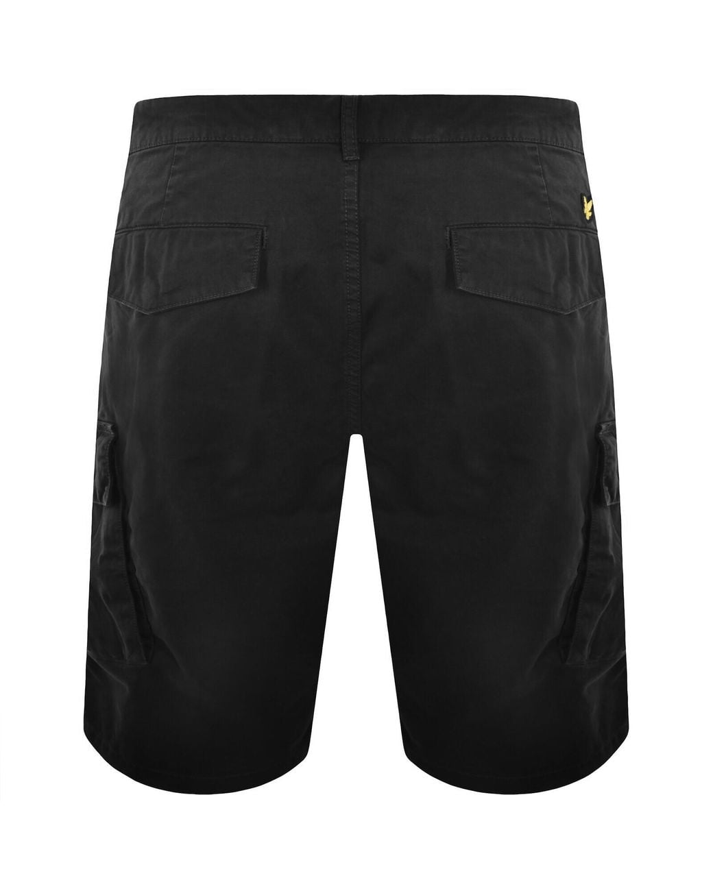Lyle & Scott Black Cargo Shorts for men