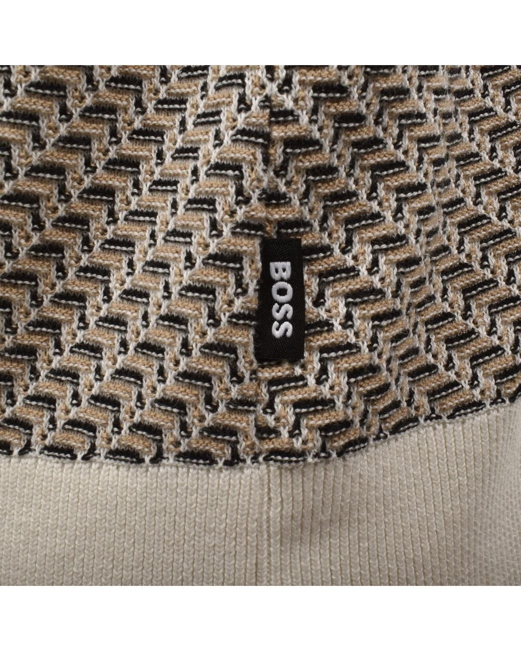 BOSS BUSINESS Gray Boss H Lomare Knit Polo Off for men