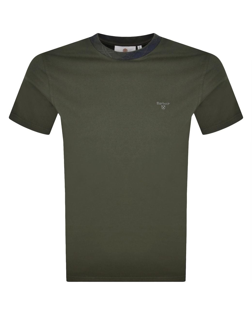 Barbour Green Stanford T Shirt Sage for men