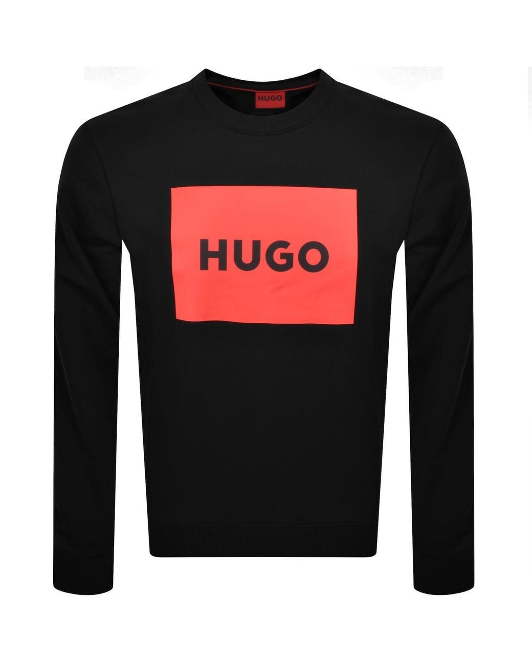HUGO Black Duragol 222 Sweatshirt for men