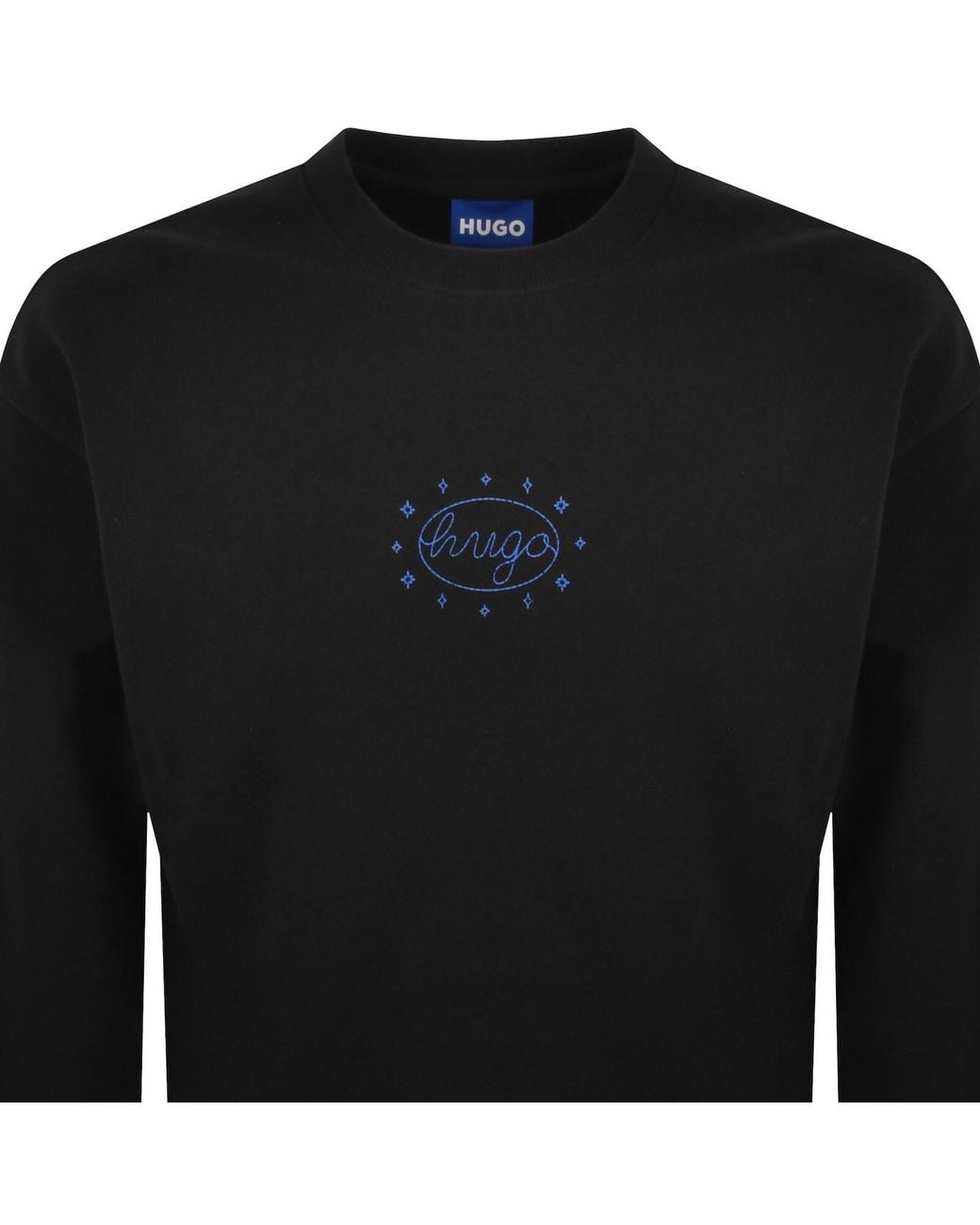 HUGO Black Nugodana Sweatshirt for men