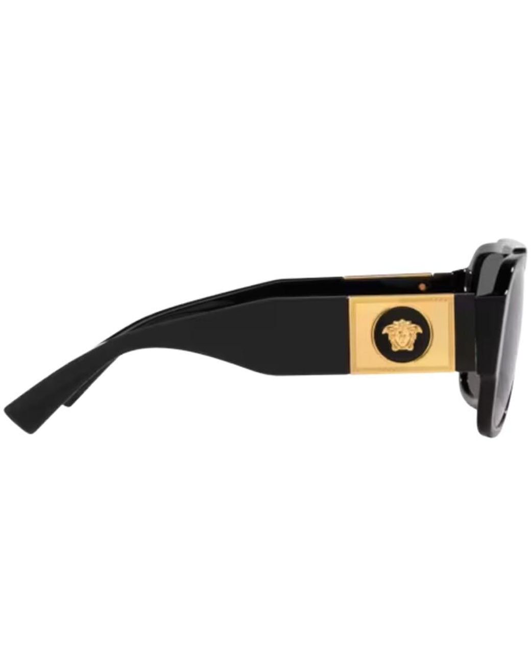 Versace Jeans Black Versace 0Ve4436 Sunglasses for men