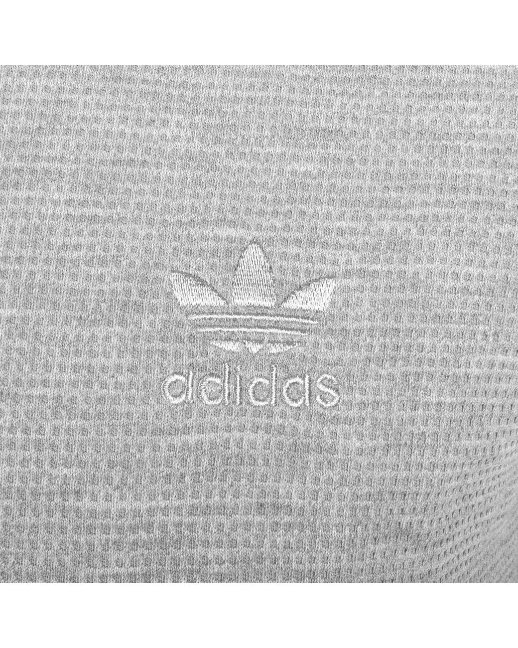 Adidas Originals Gray Logo T Shirt for men