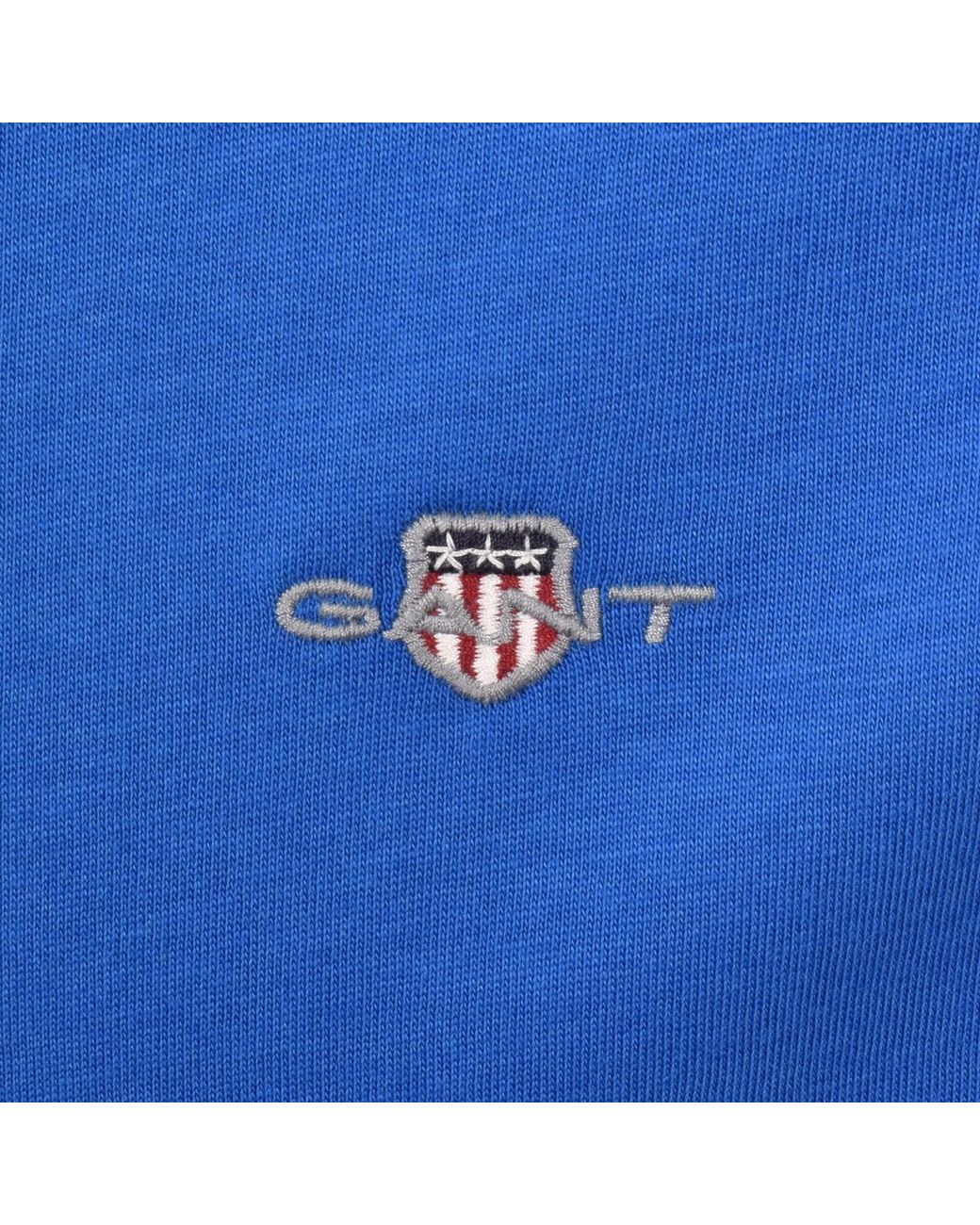 Gant Blue Shield T Shirt for men