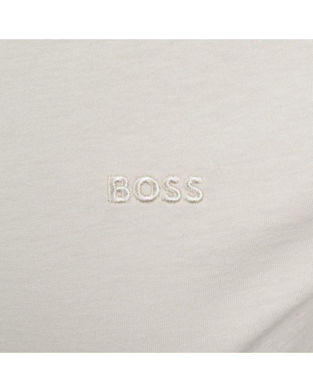 BOSS BUSINESS White Boss Thompson 01 T Shirt Off for men