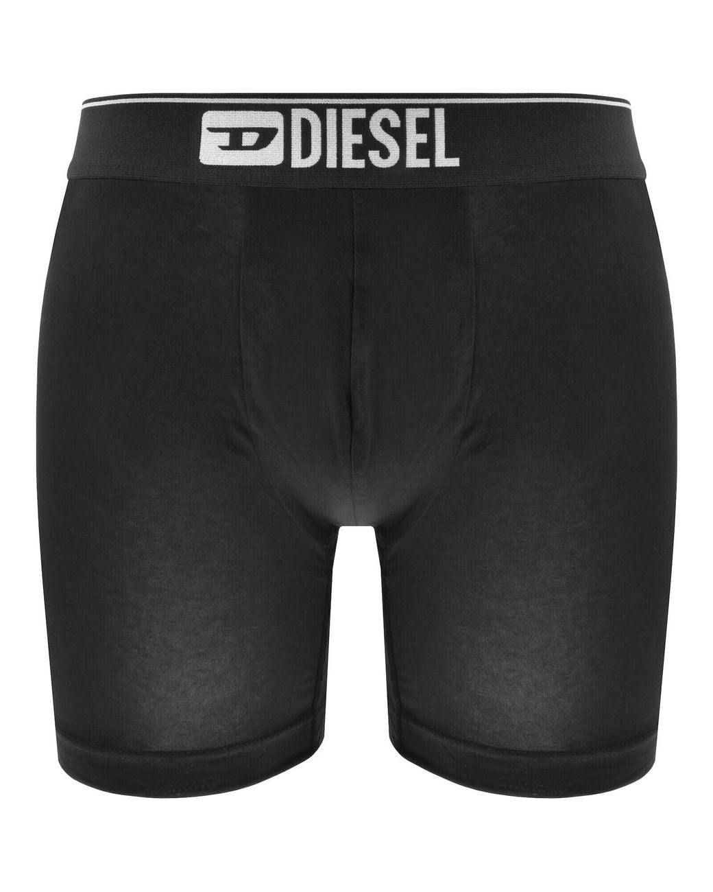DIESEL Gray Underwear 3 Pack Long Boxer Shorts for men