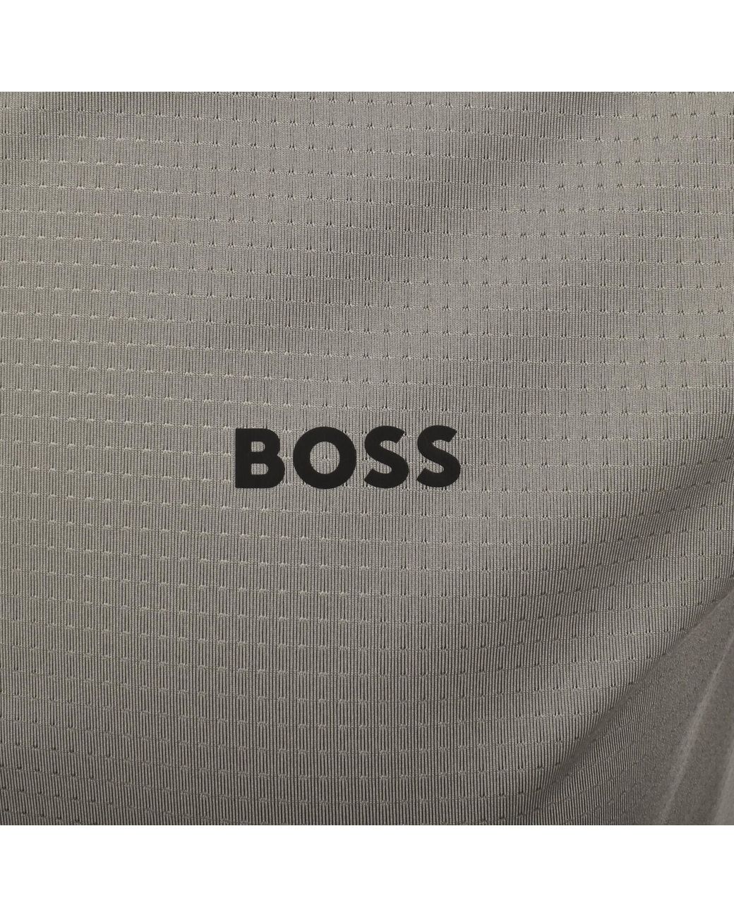 Boss Gray Boss Pl Toc Court Polo T Shirt for men