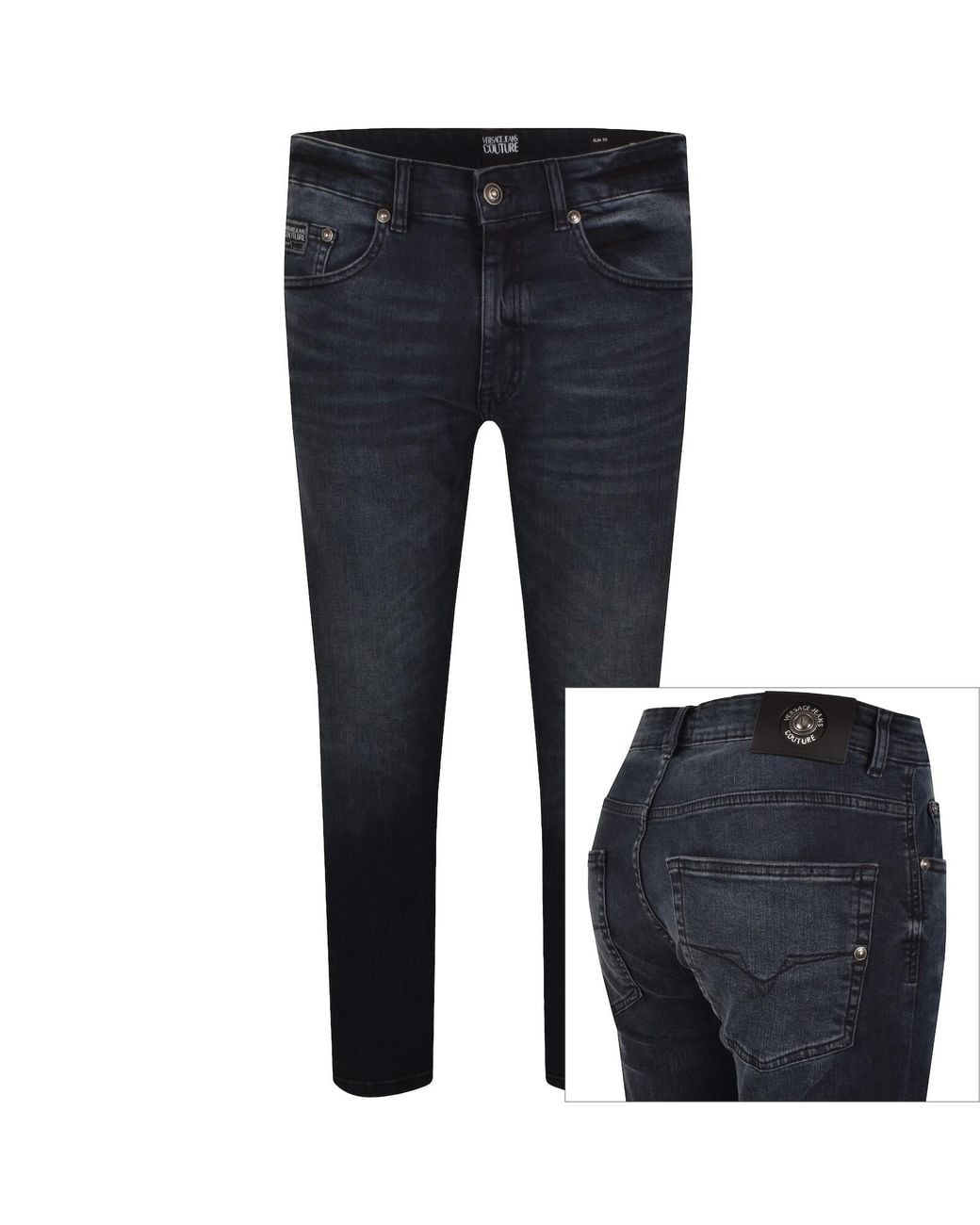 Versace Jeans Blue Couture Slim Milano Jeans for men