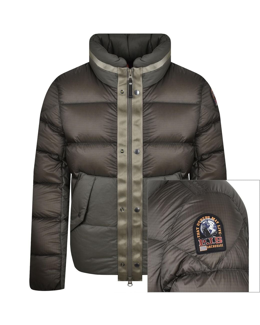 Parajumpers Gray Golburn Jacket for men