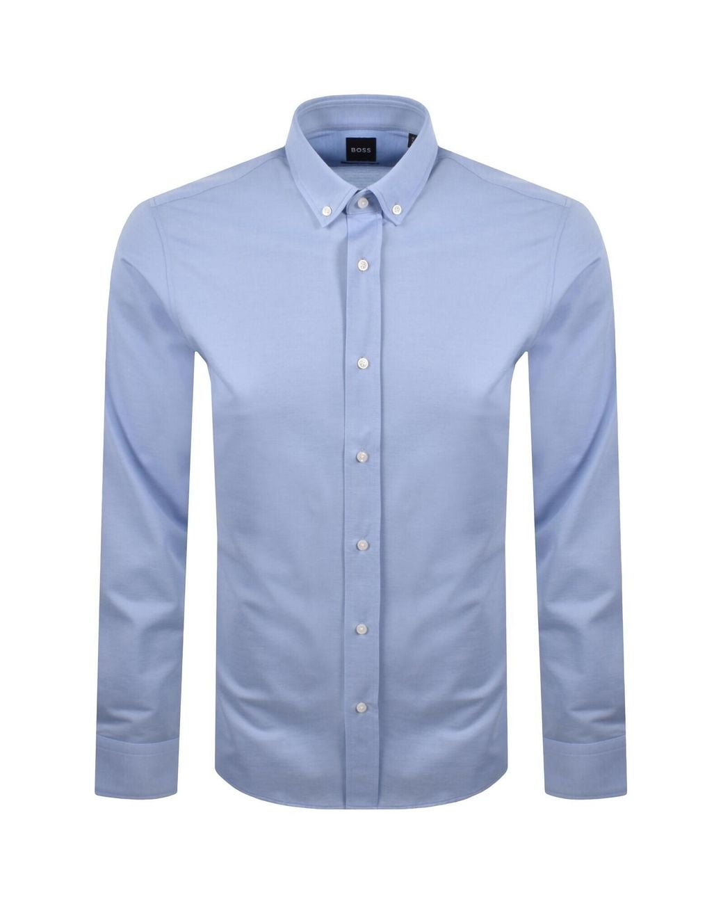 BOSS BUSINESS Blue Boss P Joe Long Sleeve Shirt for men