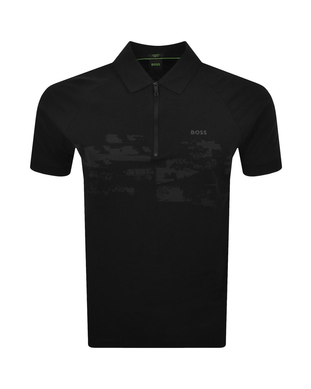 Boss Black Boss Globe Pattern Polo T Shirt for men