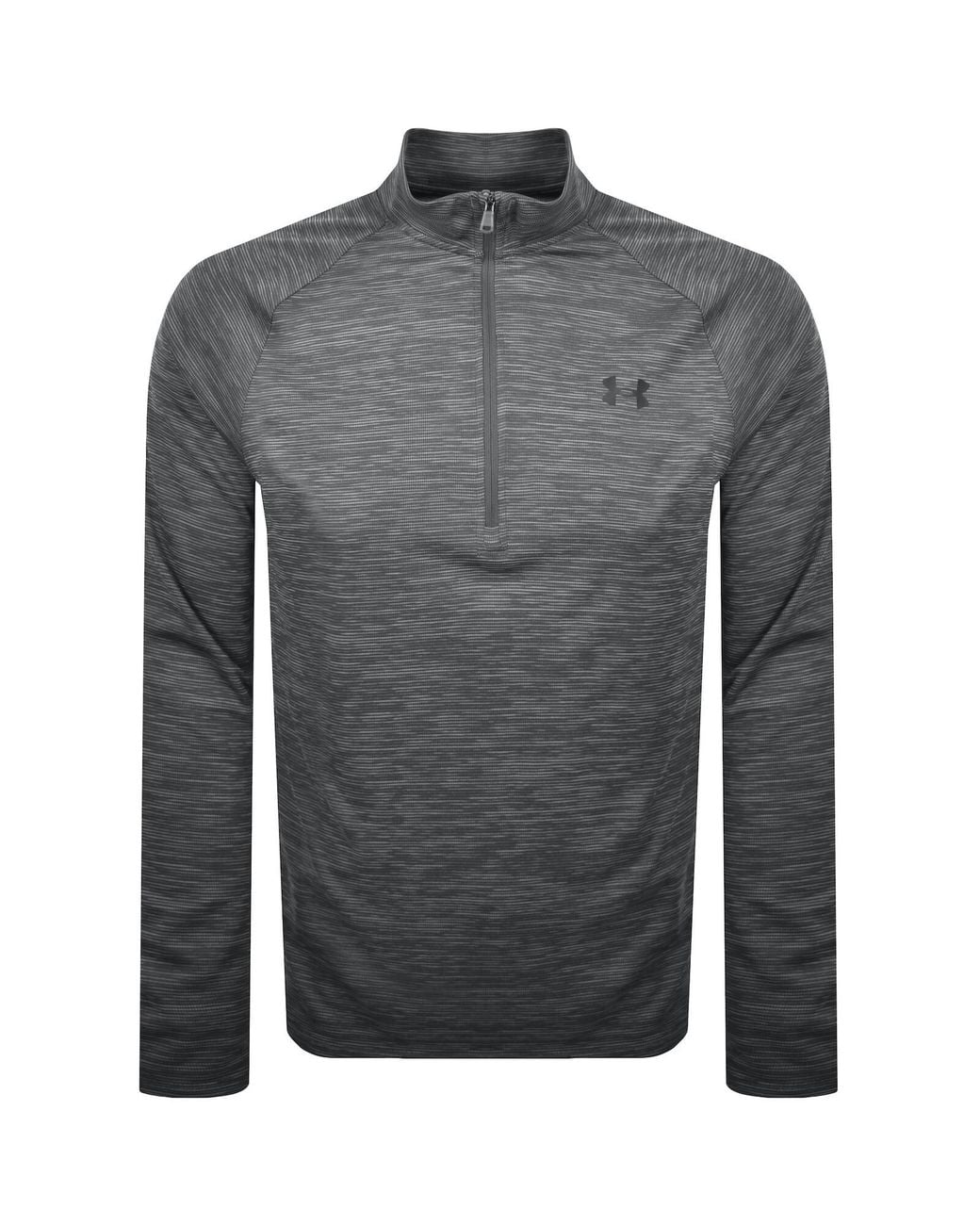 Under Armour Gray Tech Half Zip Sweatshirt for men
