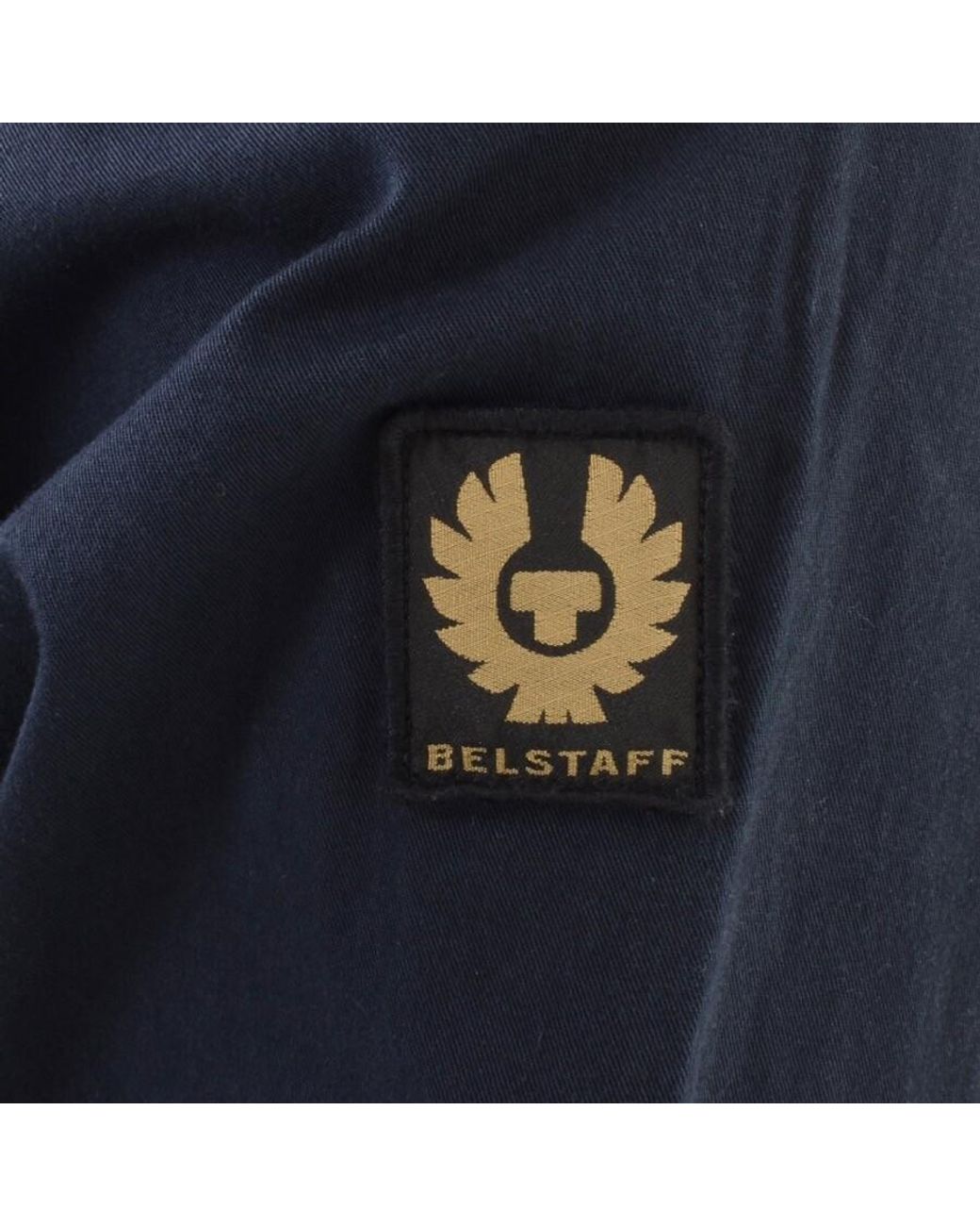 Belstaff Blue Scale Long Sleeved Shirt for men