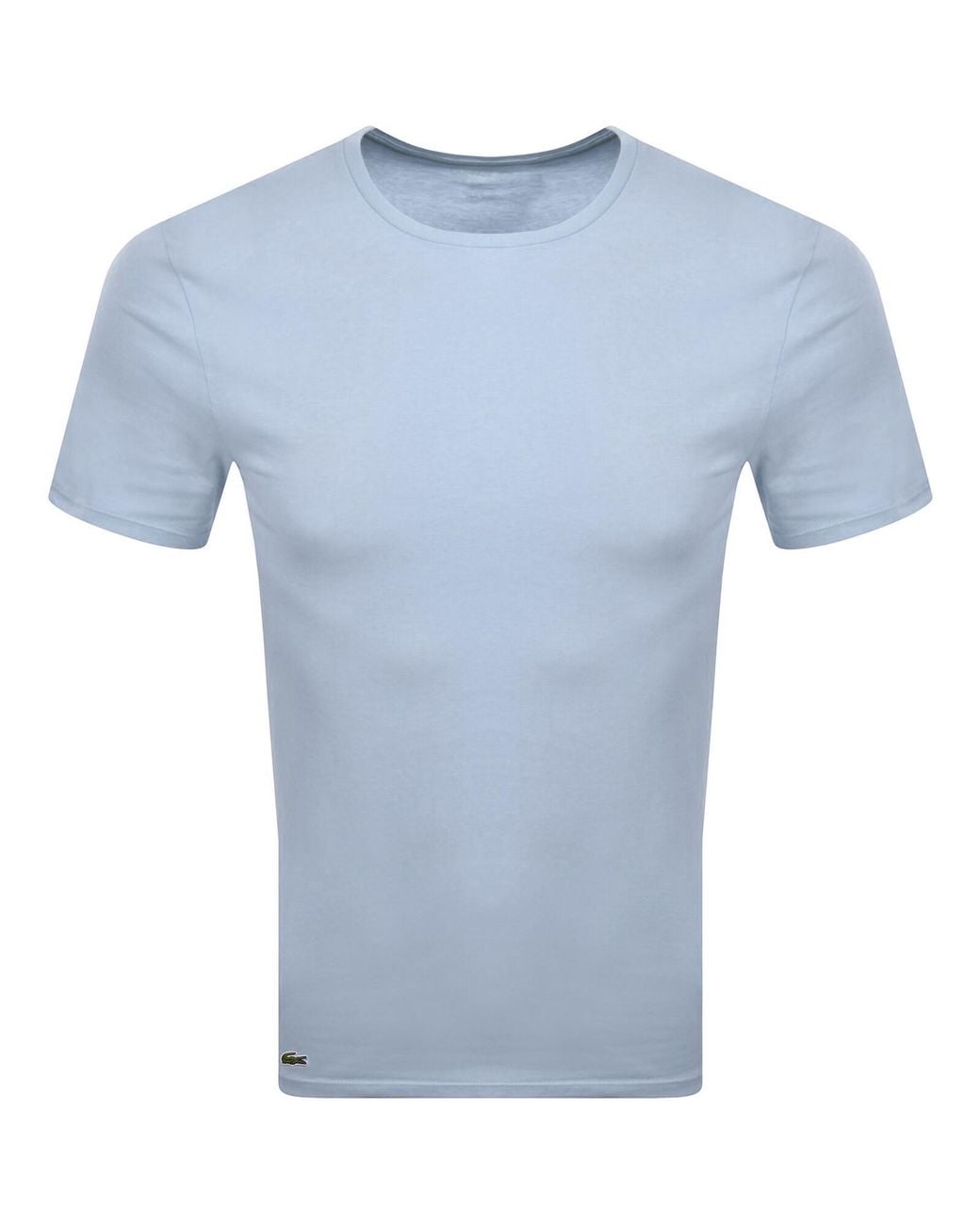 Lacoste Blue Slim Fit 3 Pack T Shirts for men