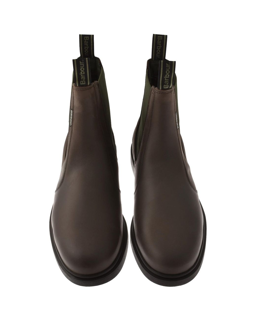 Barbour Brown Hale Chelsea Boots for men