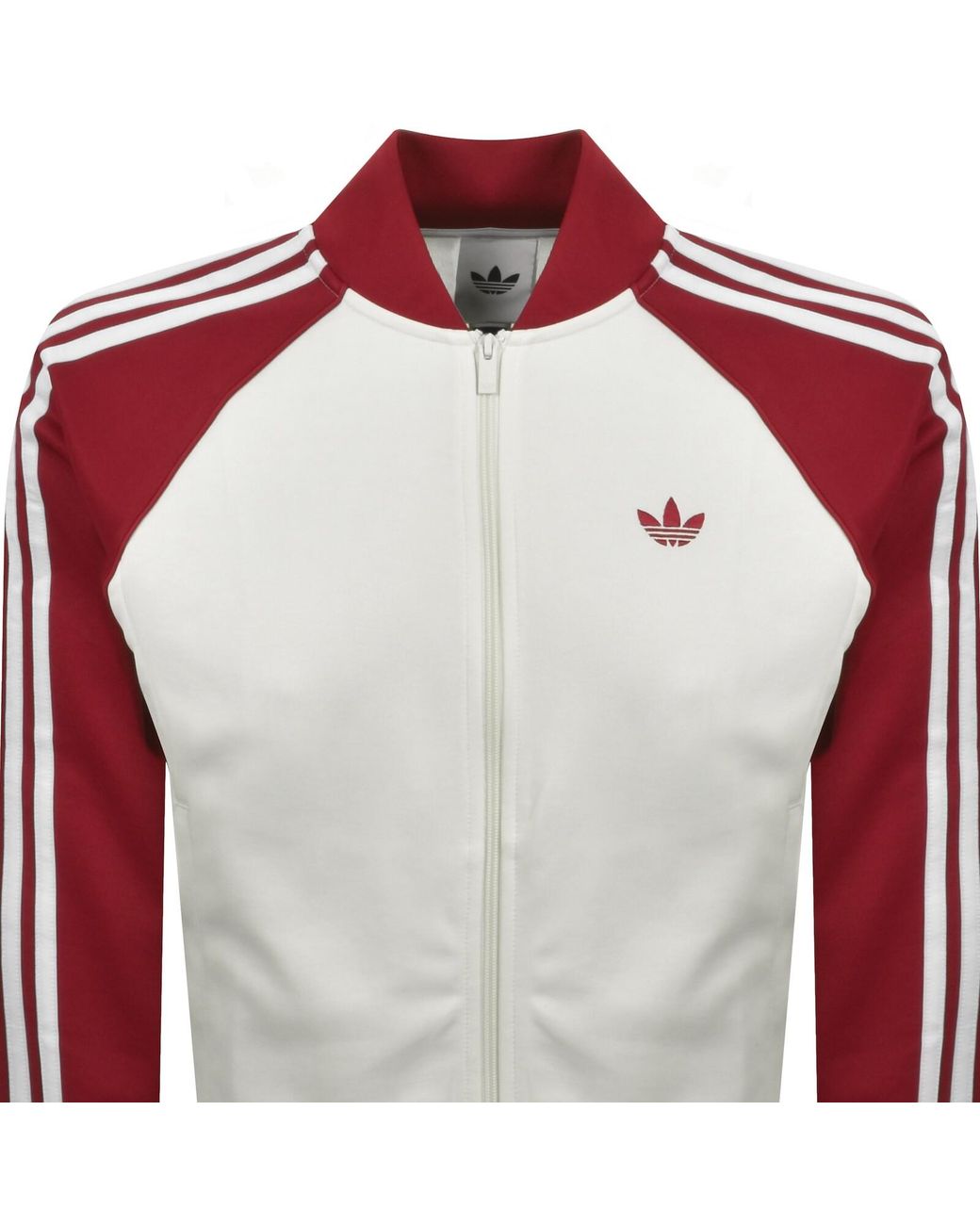 Adidas Originals Red Superstar Track Top for men