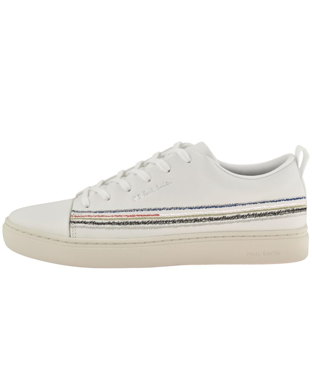 Paul Smith White Lee Leather Trainers Off for men