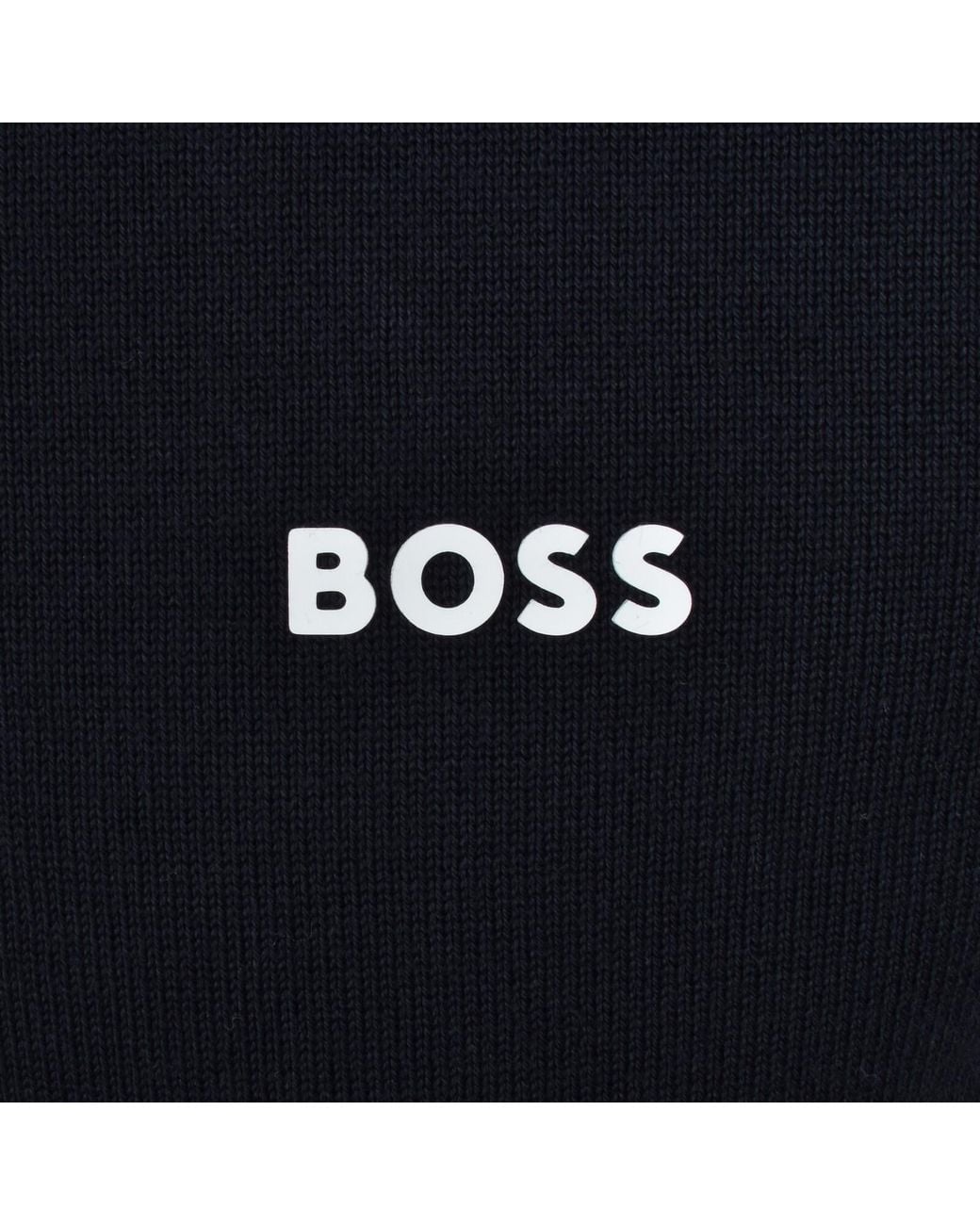 Boss Black Boss Ever X Knit Polo Jumper Dark for men