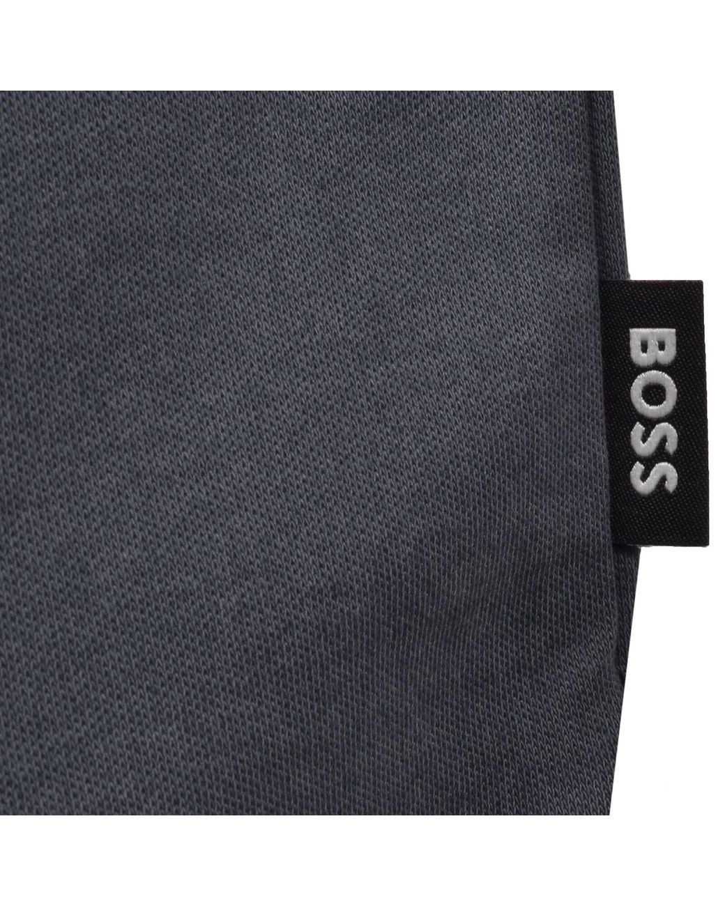 BOSS BUSINESS Blue Boss Parlay Polo T Shirt Open for men