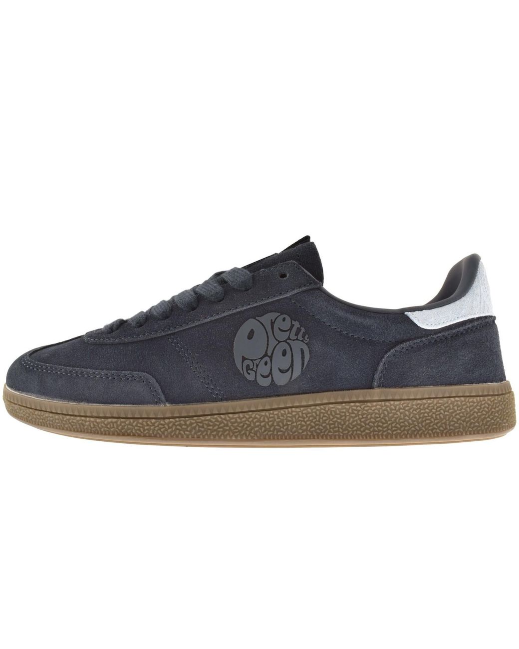 Pretty Green Blue Ramblas Trainers for men