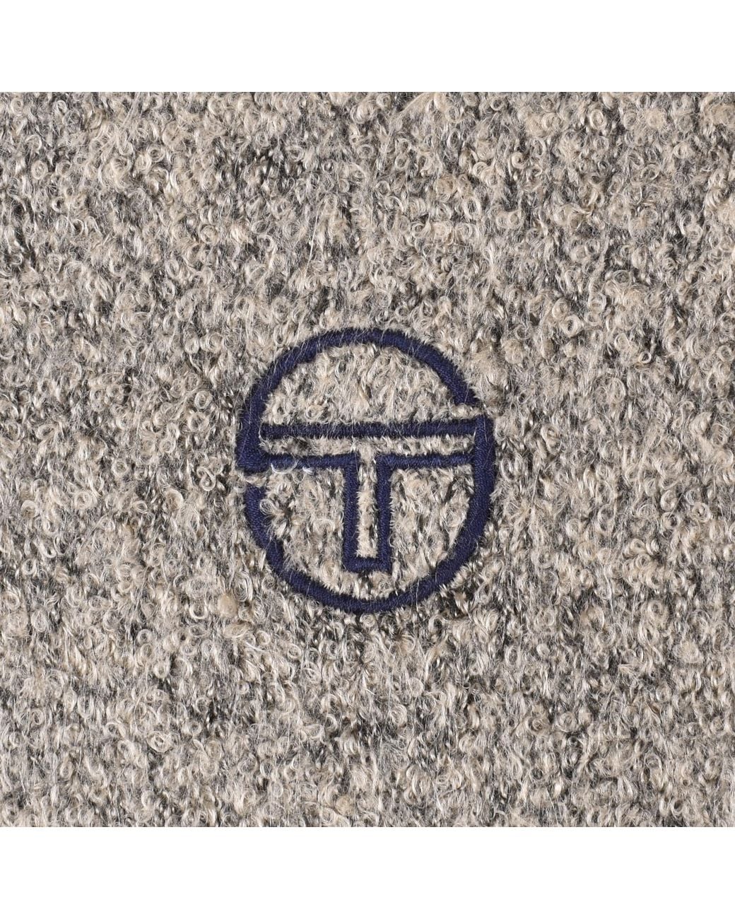 Sergio Tacchini Gray Crew Neck Knit Jumper for men