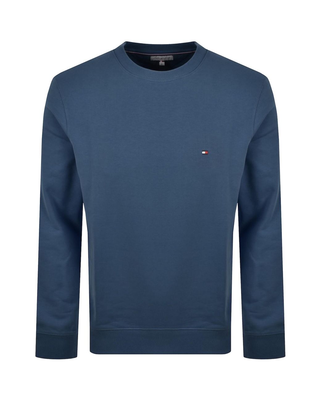 Tommy Hilfiger Blue Terry Sweatshirt for men