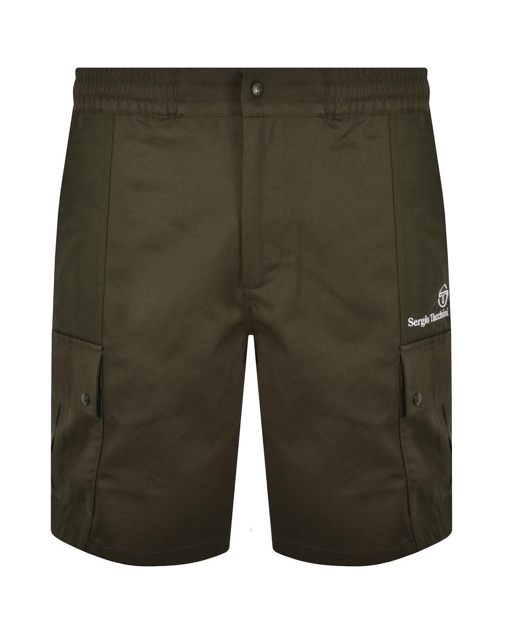 Sergio Tacchini Green Calisti Shorts for men