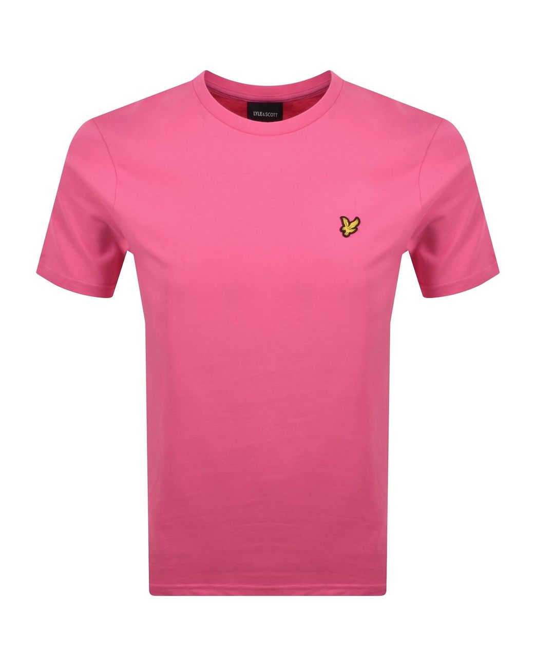 Lyle & Scott Pink Crew Neck T Shirt for men
