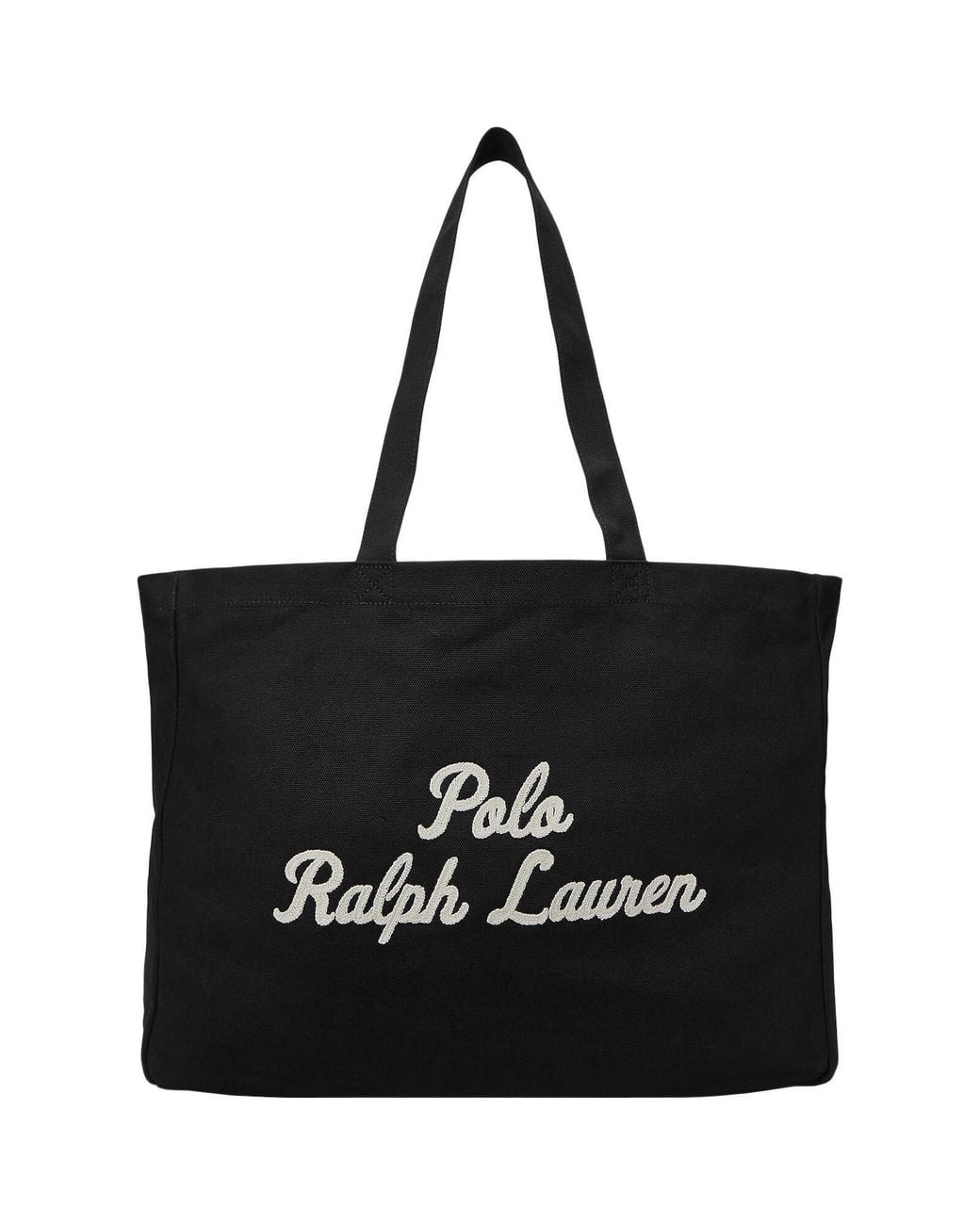 Ralph Lauren Black East West Tote Bag for men