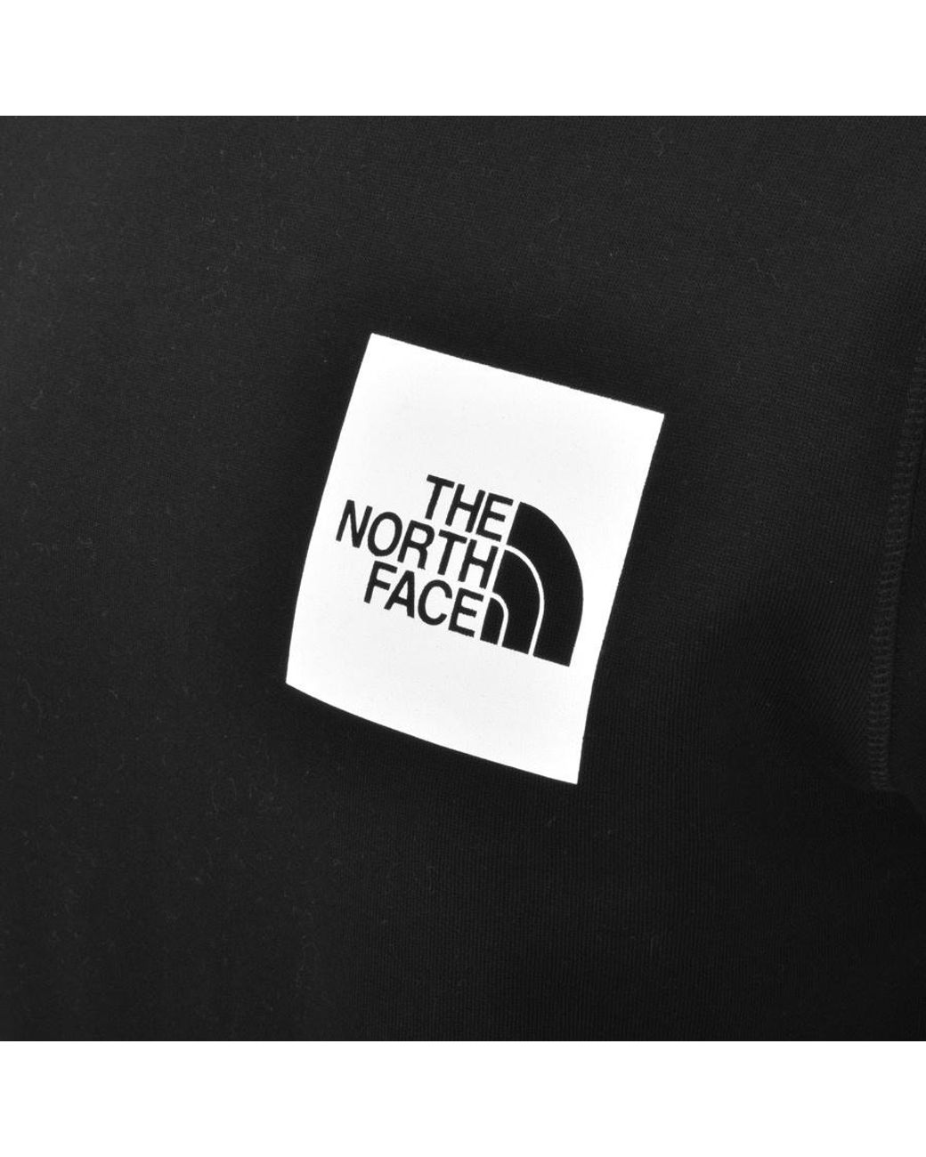 The North Face Cotton Fine Crew Neck Sweatshirt in Black for Men | Lyst