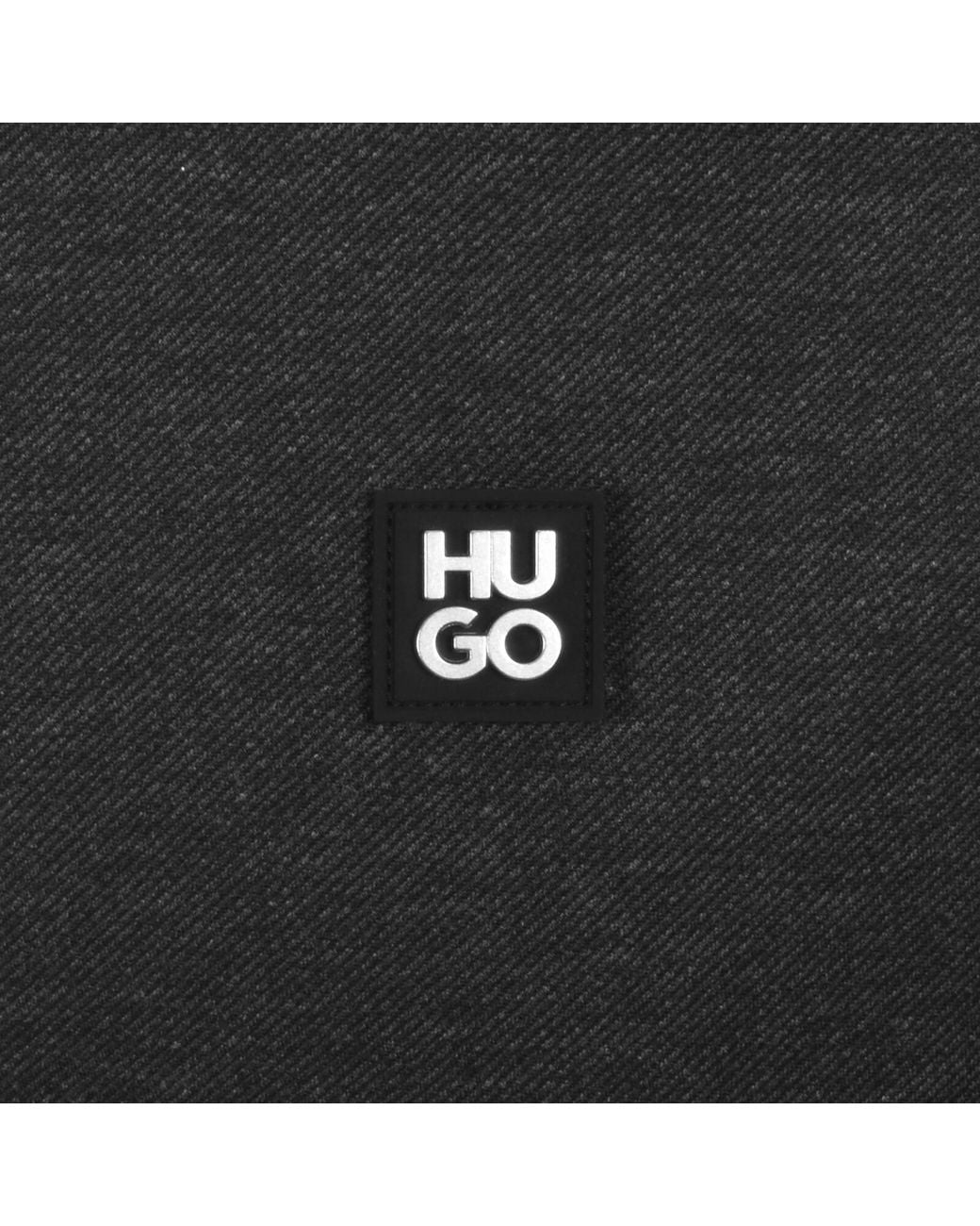 HUGO Black Dinote Polo T Shirt Medium for men