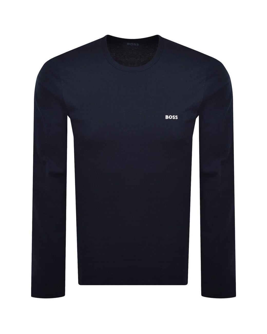 BOSS BUSINESS Blue Boss 3 Pack Long Sleeve T Shirts for men