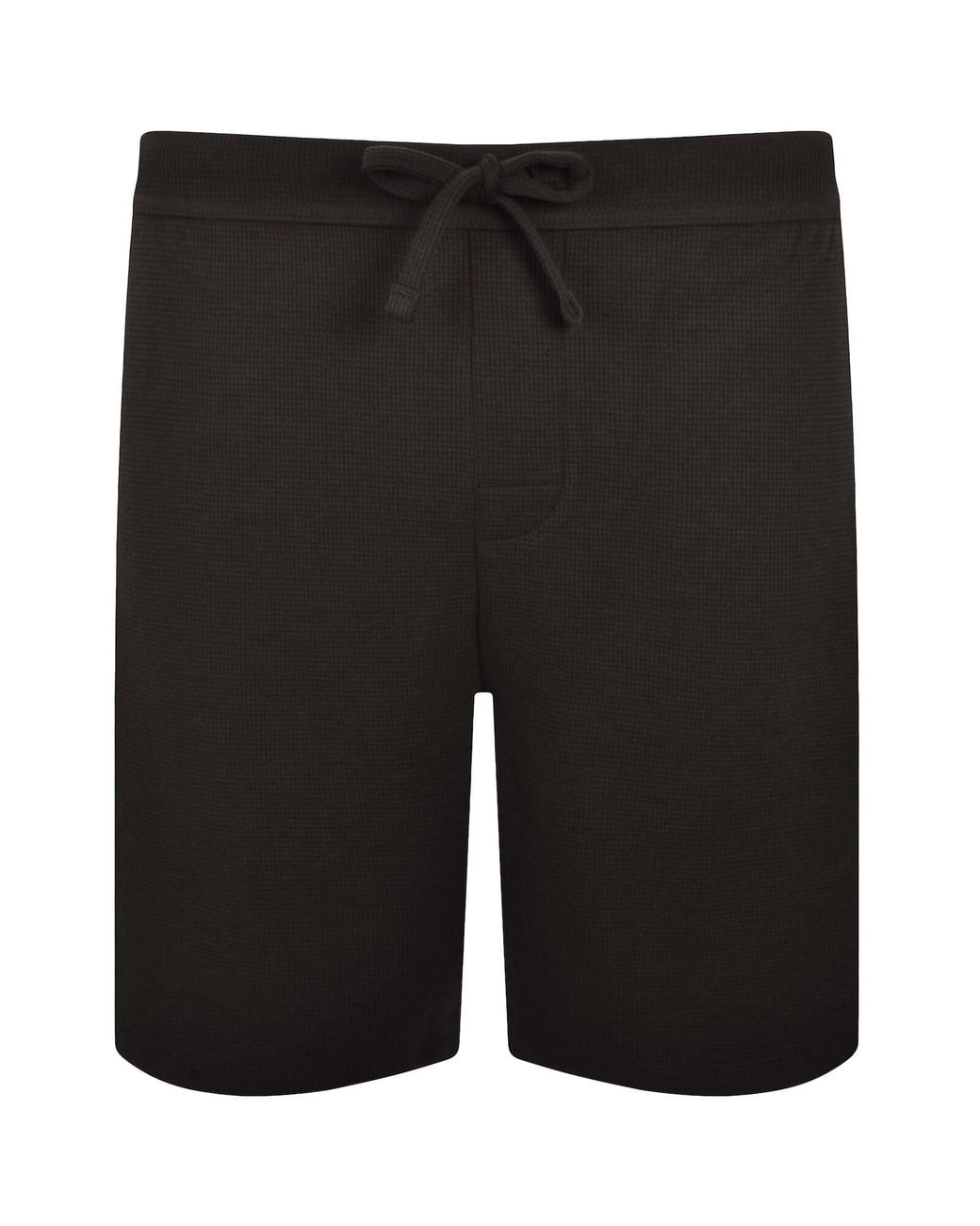 BOSS BUSINESS Black Boss Waffle Shorts Dark for men