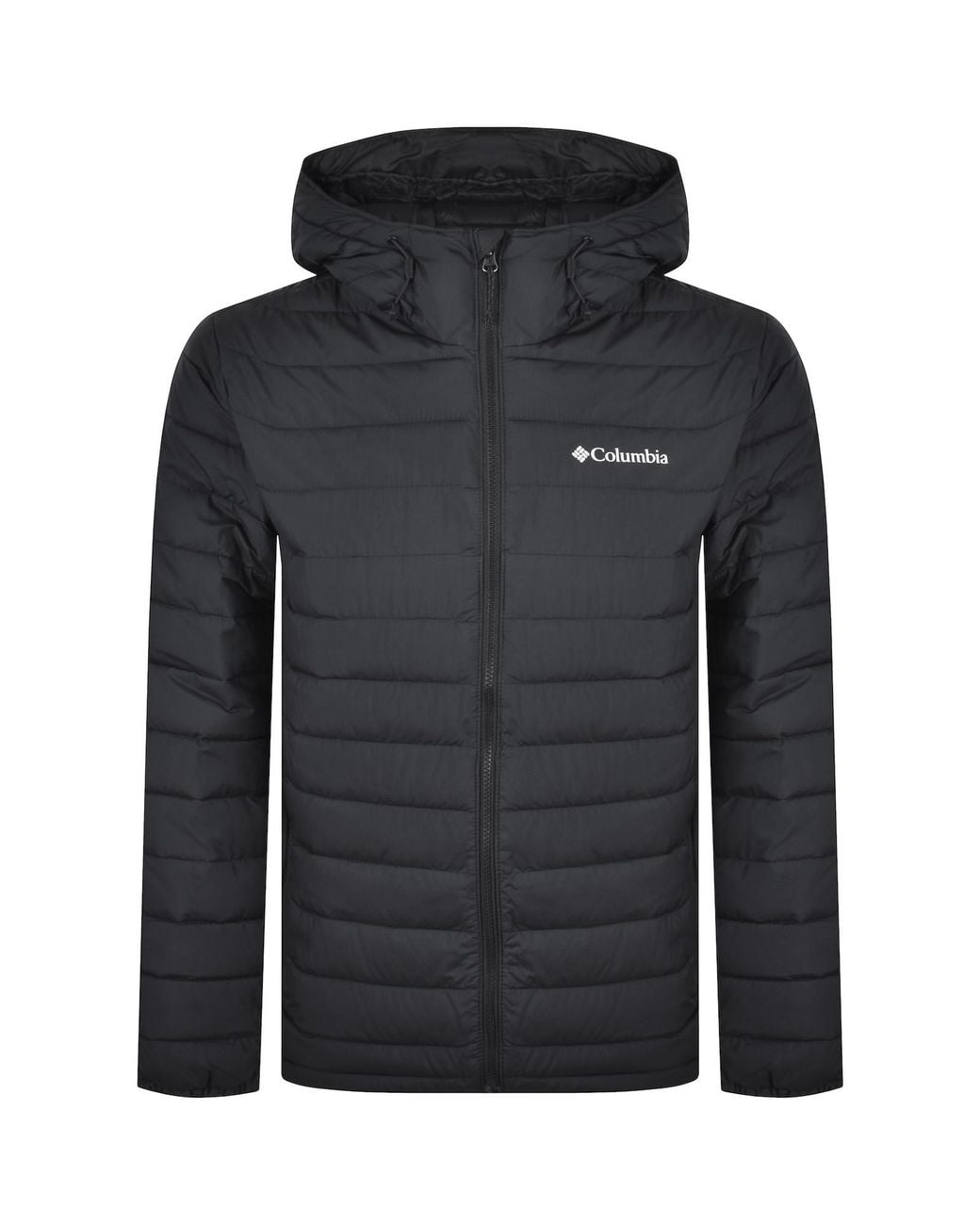 Columbia Gray Powder Lite Ii Hooded Jacket for men