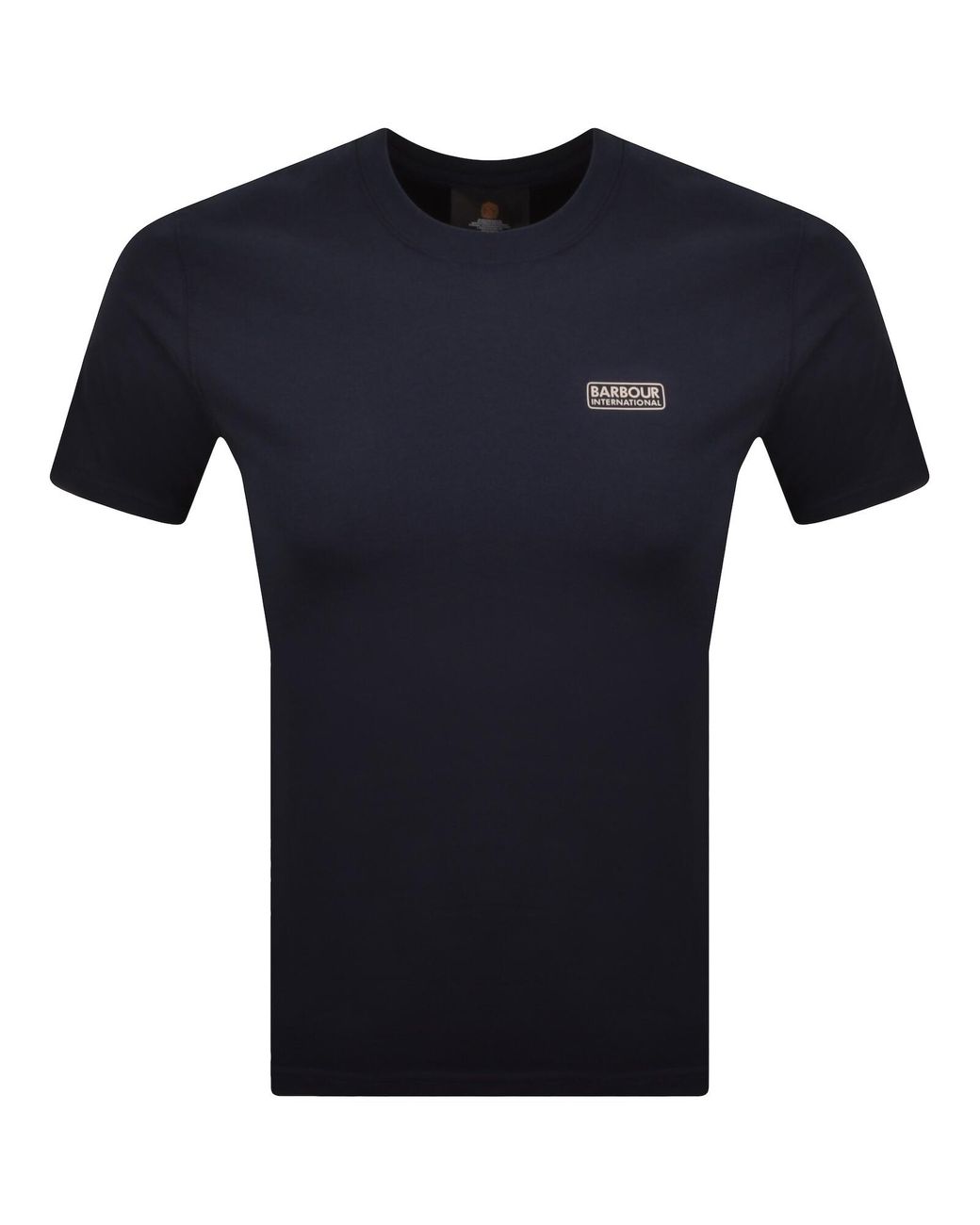 Barbour Blue Logo T Shirt for men