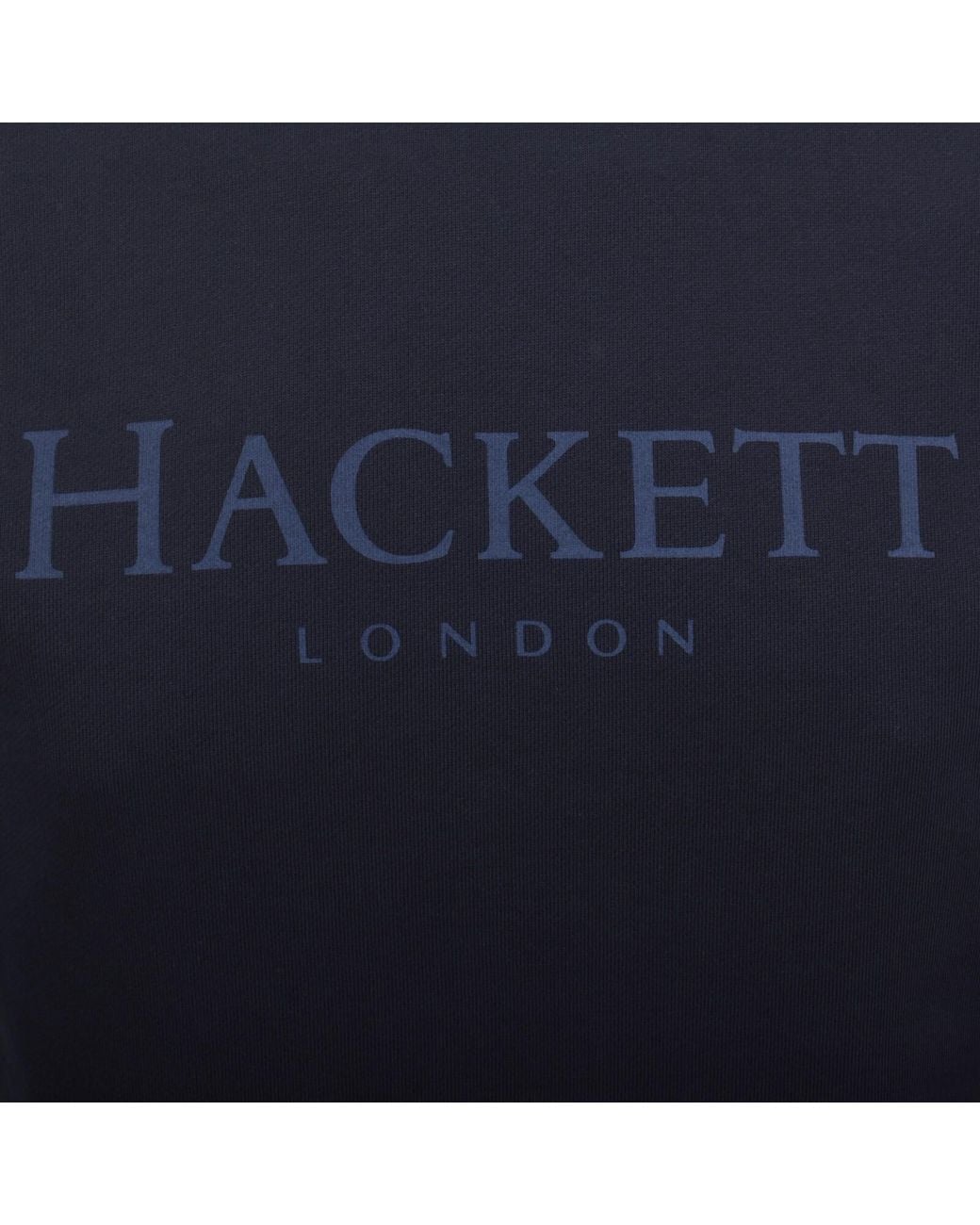 Hackett Blue Heritage Crew Neck Sweatshirt for men