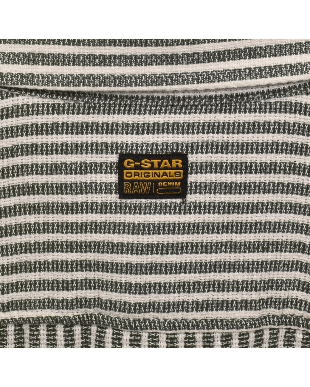 G-Star Gray G-Star Pocket Short Sleeve Shirt for men
