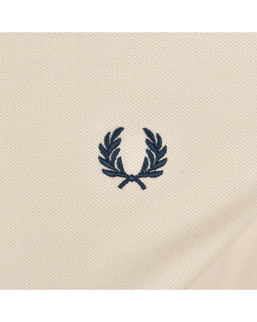 Fred Perry Natural Twin Tipped Polo T Shirt for men