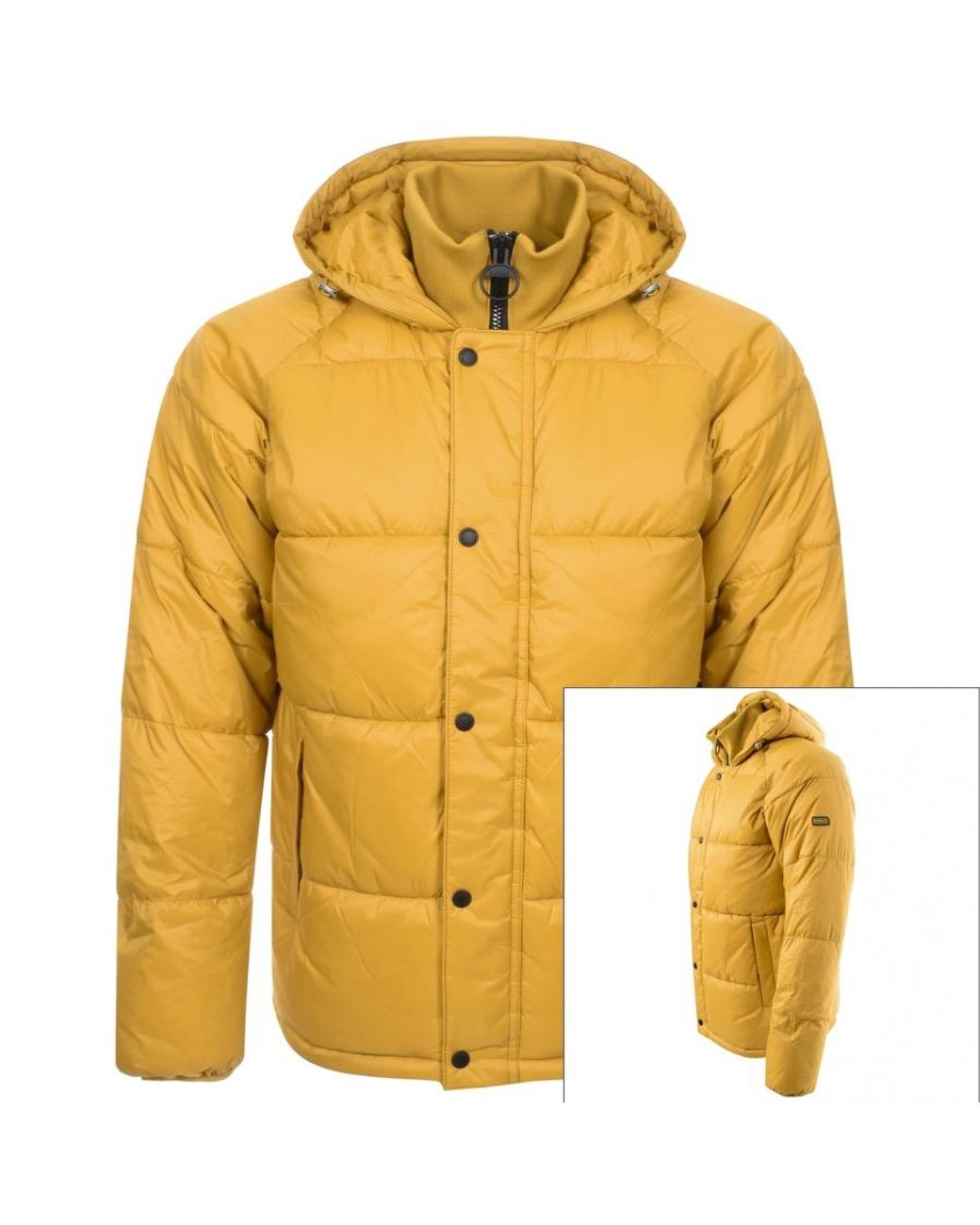 barbour busa down jacket