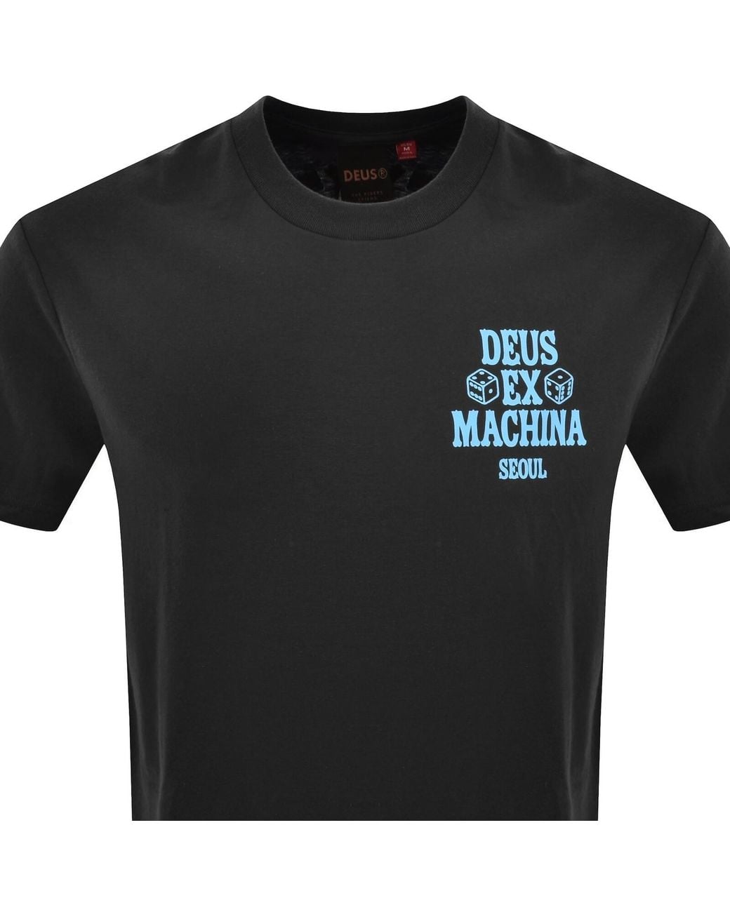 Deus Ex Machina Black Seoul Ceramic T Shirt for men